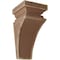 Ekena Millwork 7"W x 7 3/4"D x 14"H Jumbo Nevio Wood Vintage Decor Corbel, Weathered Brown CORWD07X07X14NEBR - alternate 1